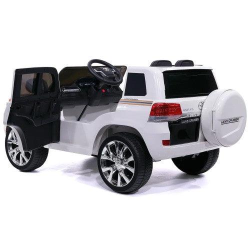 2023 12V Toyota Land Cruiser Kids Ride On Car with Remote Control - Toytexx 2023 12V Toyota Land Cruiser Kids Ride On Car with Remote Control - Toytexx